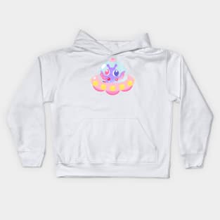 Octopus Space Alien with Tentacles Kids Hoodie